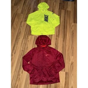 Nike Boys L Large 14/16 Dri-fit Hooded Sweatshirt Lot Of‎ 2 Hoodie